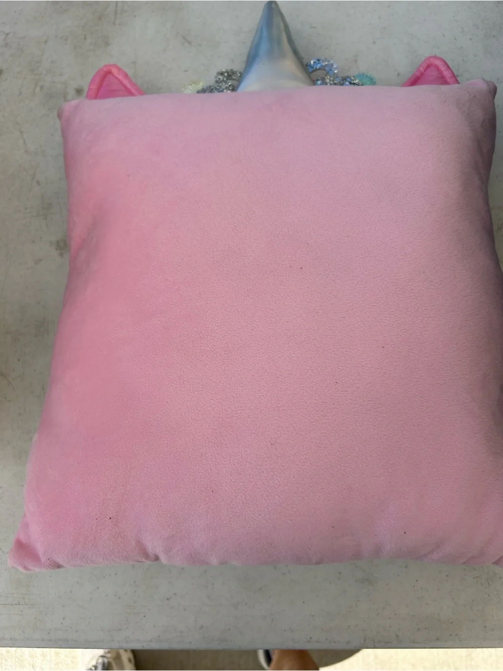 T.J.Maxx Pastel Unicorn Pillow in Pink, Mint & Lavender